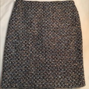 Perfect & textured Talbot’s lined pencil skirt
